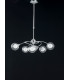 BLOG 6 Light Multi Arm Pendant Ceiling Light Chrome 72x72cm-1