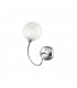 BLOG Wall Lamp with Glass Shades Chrome 18x24x15cm-1