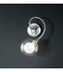 BLOG Wall Lamp with Glass Shades Chrome 18x24x15cm-2