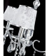 BOEME 6 Light Chandeliers with Shades Chrome Crystals And 68cm-2