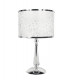 BOEME Table Lamp with Round Shade Chrome Crystals And 35x62cm-1