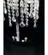 BREEZE Lamp Chrome K9 Crystals 25.5x44.5cm-2