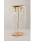 BREEZE Lamp Gold K9 Crystals 25.5x44.5cm