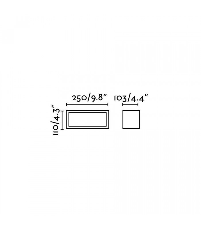 1 Light Outdoor Wall Light Dark Grey IP54, E27 - 3