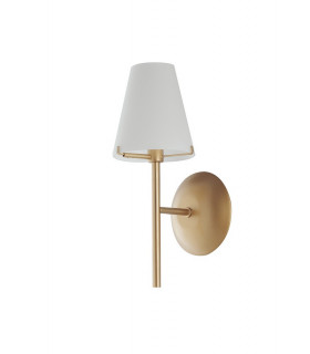 CANTO Wall Lamp with Shade Gold 12x30.5x16.5cm