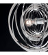 CLUB Spherical Pendant Ceiling Light Chrome 50cm-2
