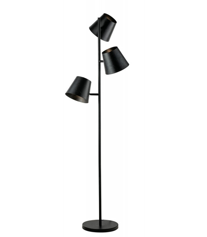 COLT 3 Light Multi Arm Floor Lamp Grey 51x165cm-1