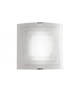 CONCEPT Flush Wall Light White 26x26cm-1