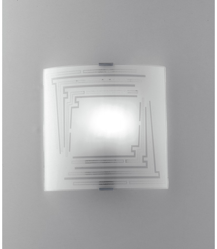CONCEPT Flush Wall Light White 26x26cm-3