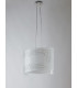 CONCEPT 2 Light Pendant Ceiling Light White 45x33cm-2