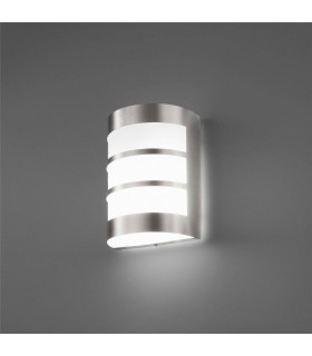 1 Light Outdoor Wall Light Matt Nickel IP54, E27 - 2