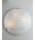 4 Light Flush Ceiling Light Glass White 50cm-2