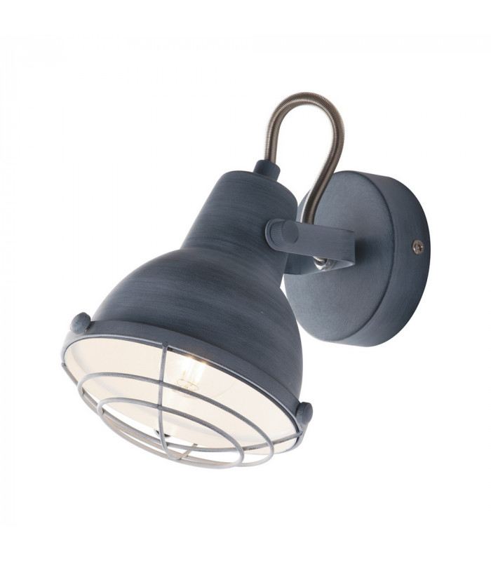CUBA Dome Wall Light Grey 13x18.5x15cm