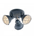 CUBA 3 Light Spotlight Clusters Grey 40.5x15cm
