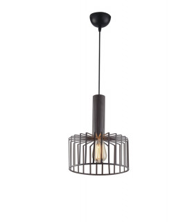DAYTON Wire Frame Pendant Ceiling Light Bronze 25x26.8cm-1