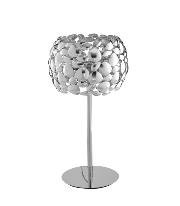 DIONISO 2 Light Table Lamp Chrome 30x51cm