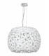 DIONISO 5 Light Pendant Ceiling Light White 65x40.5cm