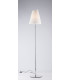ERMES Floor Lamp with Tapered Shade White black 31x165cm-2