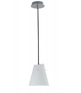 ERMES Dome Pendant Ceiling Light White black 18x27cm