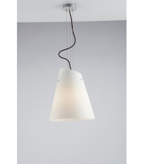 ERMES 3 Light Dome Pendant Ceiling Light White black 35x40cm-2
