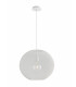 ESEDRA Dome Pendant Ceiling Light White 50x39cm-1