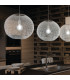 ESEDRA Dome Pendant Ceiling Light White 50x39cm-2