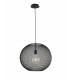 ESEDRA Dome Pendant Ceiling Light Black 50x39cm-1