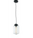 EVELYN Globe Pendant Ceiling Light Transparent 18x28cm