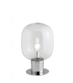 FELLINL Globe Table Lamp Chrome 18x30cm-1