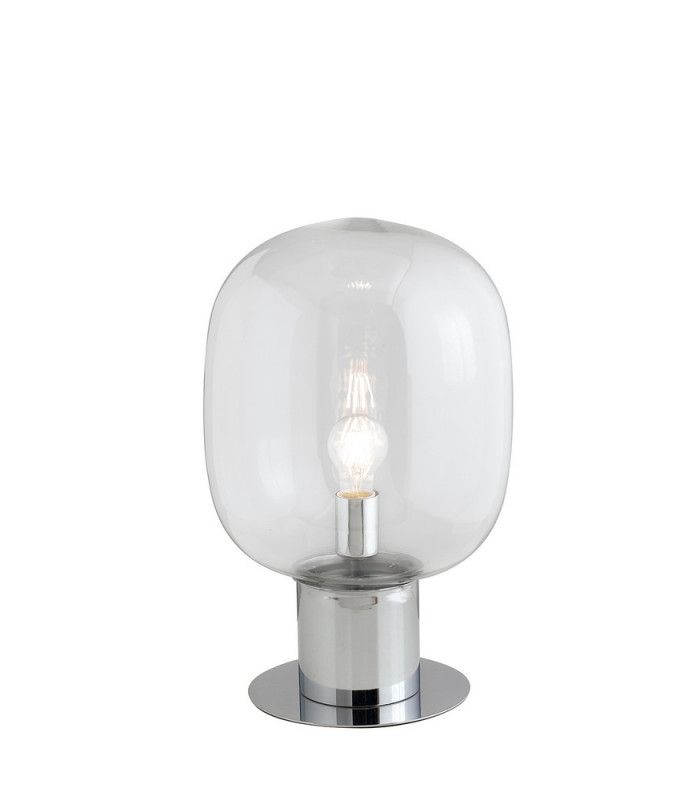 FELLINL Globe Table Lamp Chrome 18x30cm-1
