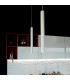 FLUKE Slim Pendant Ceiling Light White 5.5x60cm-2