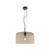 GIBUS Cylindrical Pendant Ceiling Light Amber 35x20cm