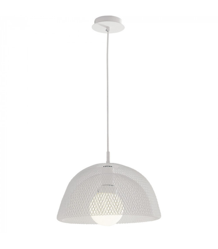 HAREM Dome Pendant Ceiling Light White 37x17.5cm-1