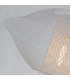HAREM Wire Frame Pendant Ceiling Light White 40x21cm-2
