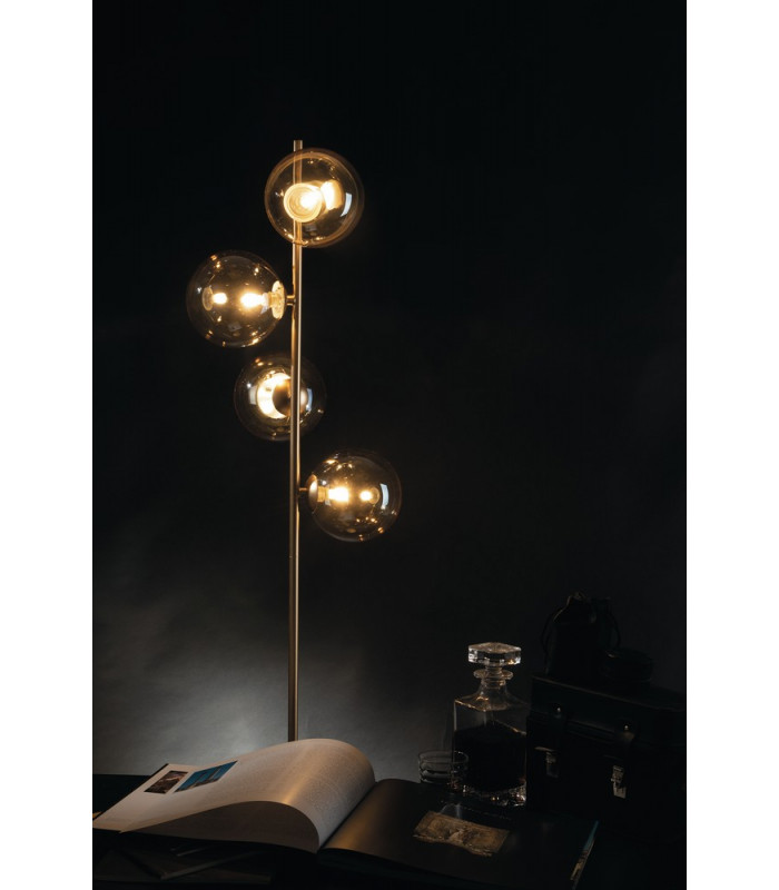 HONEY 4 Light Multi Arm Floor Lamp Brass 34.5x160cm-2