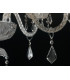 INCANTO 5 Light Chandeliers Chrome Crystal 69x79cm-2