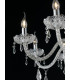 INCANTO 5 Light Chandeliers Chrome Crystal 69x79cm-4