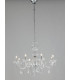 INCANTO 8 Light Chandeliers Chrome Crystal 83x79cm-1