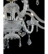 INCANTO 8 Light Chandeliers Chrome Crystal 83x79cm-4