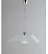 ISIDE Dome Pendant Ceiling Light White 50x50x11cm-2