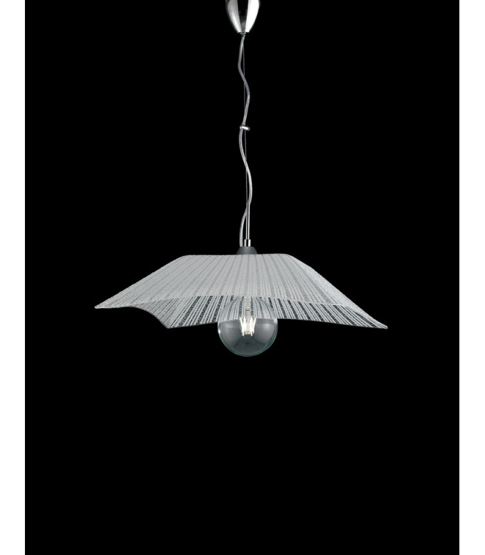 ISIDE Dome Pendant Ceiling Light White 50x50x11cm-3