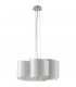 JOYCE 6 Light Pendant Ceiling Light White 60x25cm-1