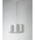 JOYCE 6 Light Pendant Ceiling Light White 60x25cm-2