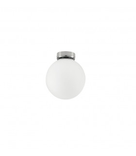 LAMPD Globe Ceiling Light White 15x17cm-1