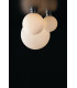 LAMPD Globe Ceiling Light White 20x22cm-2