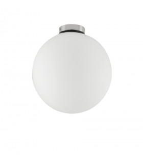 LAMPD Globe Ceiling Light White 30x32cm-1