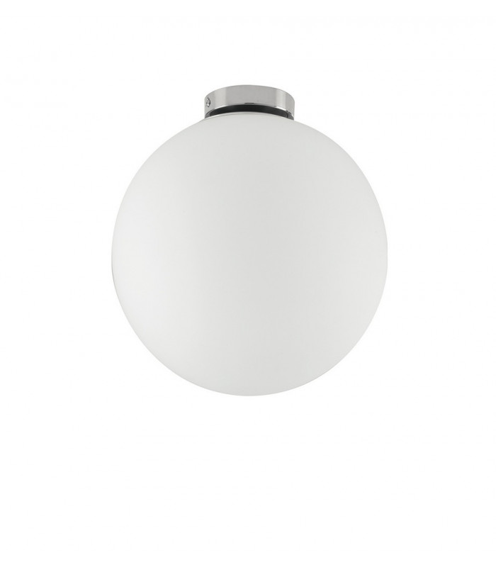 LAMPD Globe Ceiling Light White 30x32cm-1