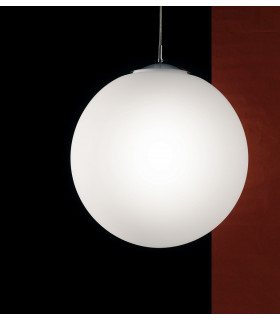 LAMPD Globe Pendant Ceiling Light White 35x41cm-1