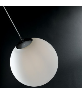 LAMPD Globe Pendant Ceiling Light White 35x41cm-2