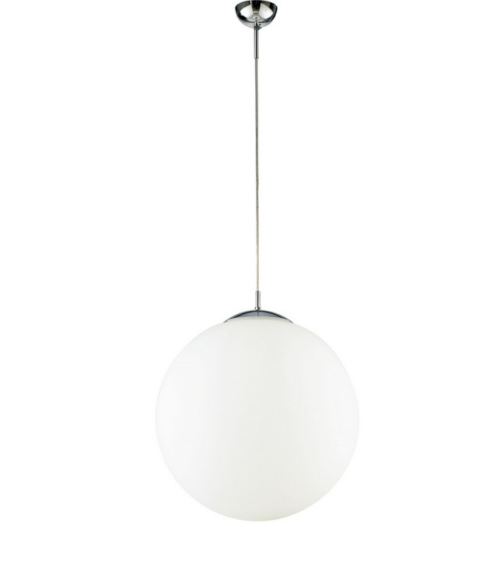 LAMPD Globe Pendant Ceiling Light White 45x51cm-1
